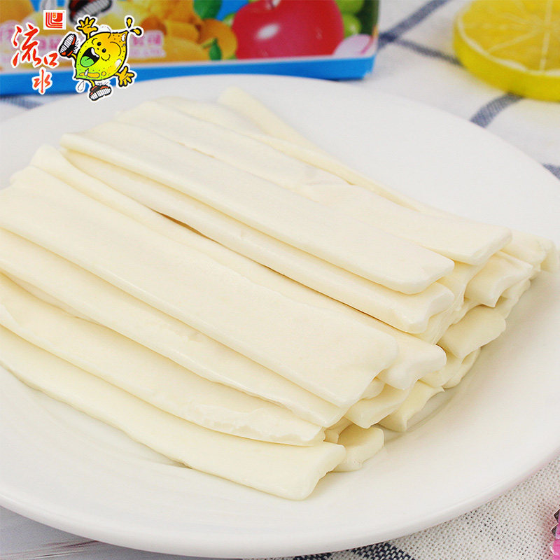 流口水酸奶棒奶糖棒棒糖软糖90后怀旧儿时童年糖果小零食休闲食品 - 图0