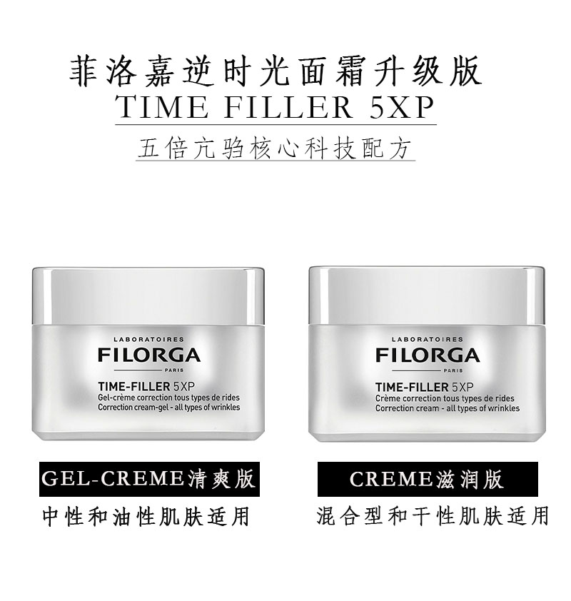 保税-24.12/26.10 Filorga菲洛嘉TIME FILLER 5XP逆时光面霜50ml-图3