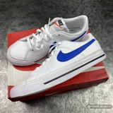 Оформление Nike Court Legacy GS Женская повседневная доска для ботинки простые белые туфли DA5380-102