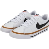 Оформление Nike Court Legacy GS Женская повседневная доска для ботинки простые белые туфли DA5380-102