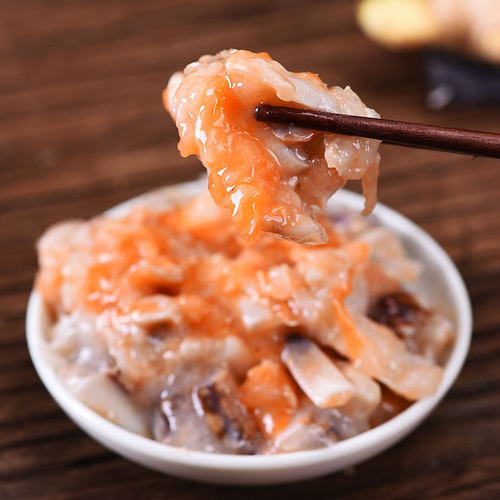 壹虎大叔 红膏蟹糊6A蟹王宁波蟹酱蟹浆醉蟹梭子酱螃蟹类制 260g - 图1