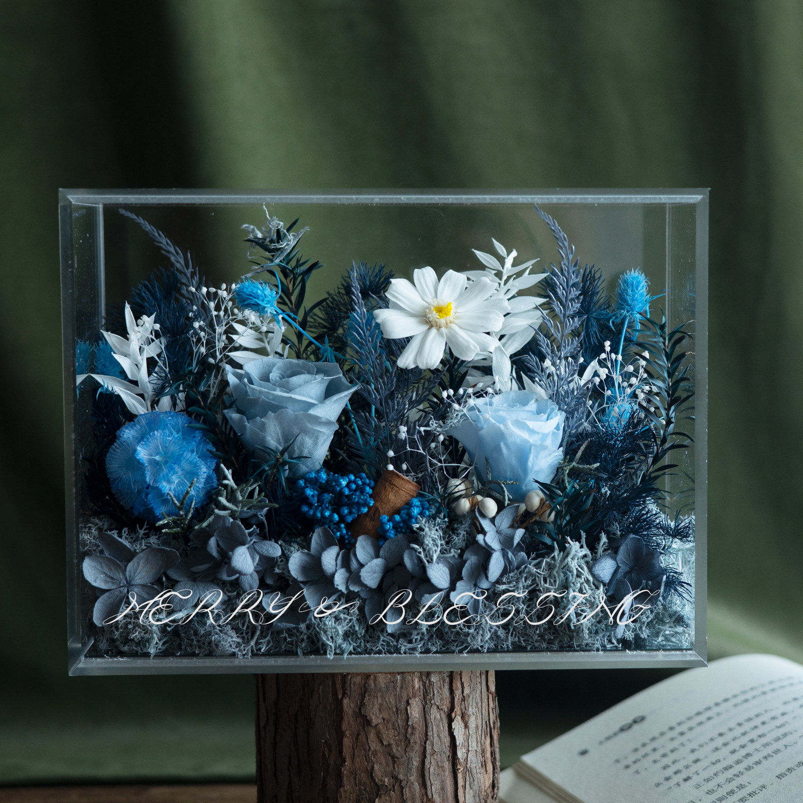 永生花玫瑰微景观礼盒高级感保鲜真花花盒生日礼品送妈妈女友闺蜜,淘宝优惠券,粉丝福利购,淘宝优惠卷