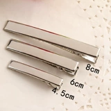 Импортная заколка для волос с бантиком, аксессуар, набор материалов ручной работы, увеличенная толщина, квадратная голова, крокодил, поделки ручной работы