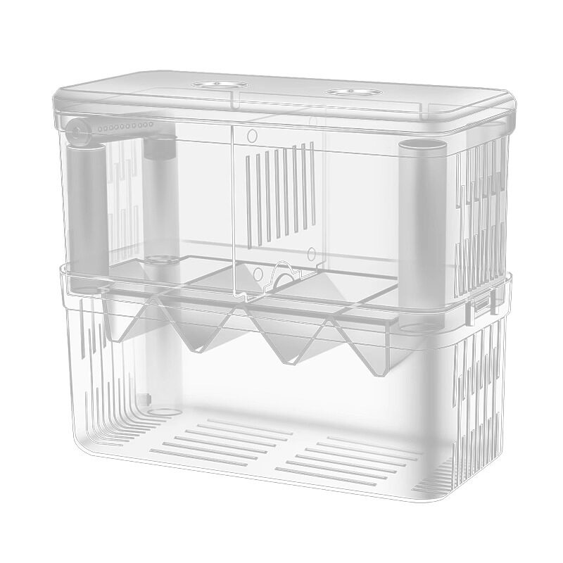 鱼缸隔离盒孵化盒孔雀鱼凤尾繁殖盒小鱼幼鱼鱼苗饲养盒亚克力产房,淘宝优惠券,粉丝福利购,淘宝优惠卷