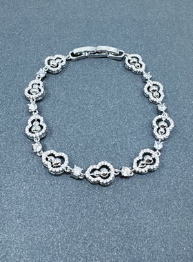 优米茵 镀K金高级感时尚转动葫芦手链 送女友礼物 M010