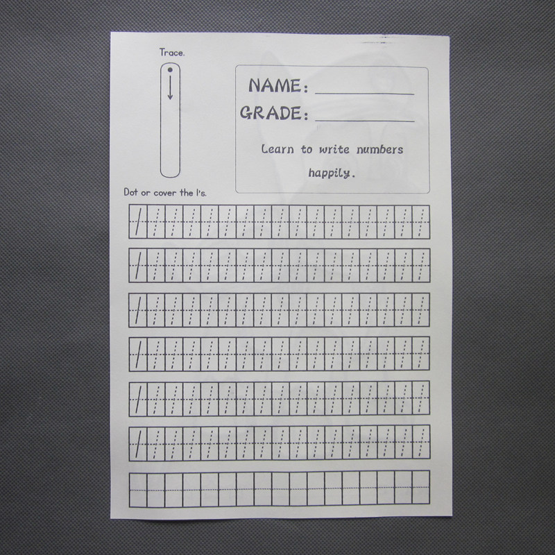 幼儿园初学者虚线数字0-20-50描红本儿童3-6岁宝宝学前班衔接数学,淘宝优惠券,粉丝福利购,淘宝优惠卷