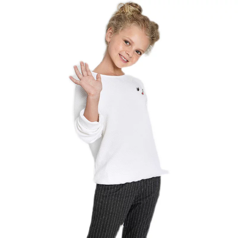 (Пограничная торговля), фонарик, осенний лонгслив-sweatshirt с длинным рукавом, 6-15 лет, для подростков, западный стиль