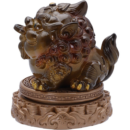 遇水变色时来运转变色貔貅摆件趣玩家用客厅茶盘茶桌摆件送人礼盒 - 图3