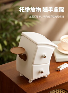 桌面收纳盒弯腰搞怪创意萌趣高级感文具可爱玄关高级装饰家居摆件