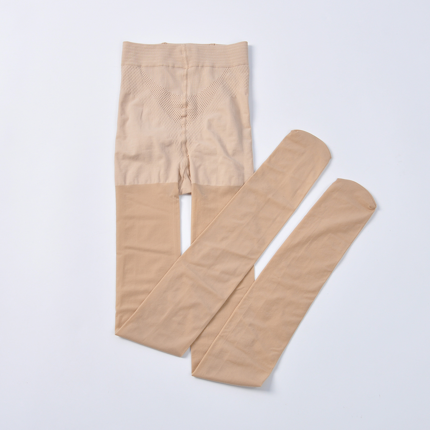 新SK8259收腹提臀春秋微透肤丝袜微压显瘦防勾丝哑光天鹅绒连裤袜 - 图3