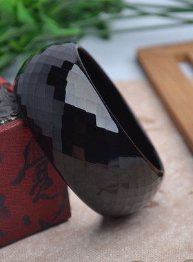 天然水晶钻石面毫米三款黑玛瑙