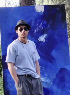 小众艺术家原创手绘艺术装饰画