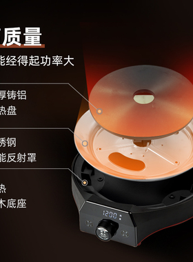 大容量1350W煎药壶全自动熬药砂锅全自动中药壶陶瓷煮药锅分体煲
