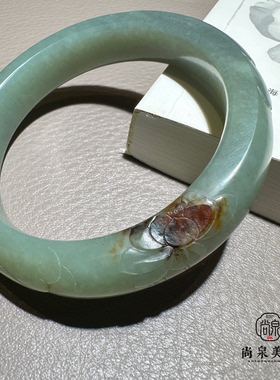 新疆和田玉籽料手镯57.5圈口