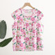 ຜ້າຝ້າຍຂອງແມ່ຍິງ Sleeveless Rayon T-Shirt Pajamas Summer