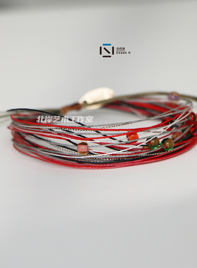 男女防水绳亚克力珠日系原创手绳