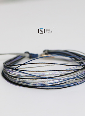 北屿岸十二星座摩羯情侣礼物学生闺蜜手绳个性手工简约编织手链