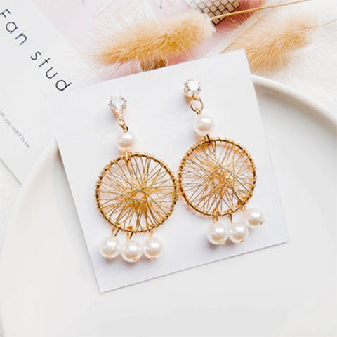 耳环女气质韩国个性 潮人耳钉 百搭耳坠简约耳夹无耳洞2020新款