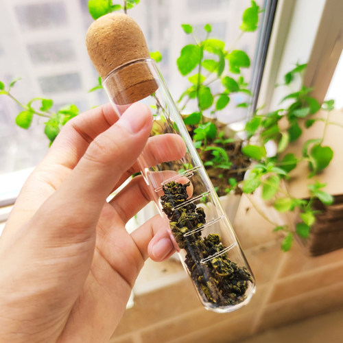 玻璃茶漏试管滤茶器茶叶过滤器喝茶叶过滤工具茶具配件泡茶神器 - 图2