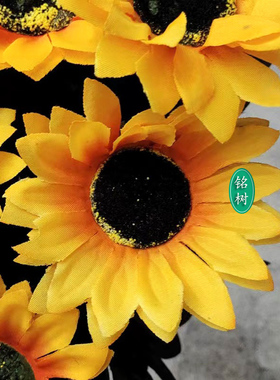 向日葵暗黑绢花万圣哥特