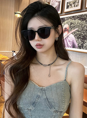 防蓝光大方形韩版女防紫外线墨镜