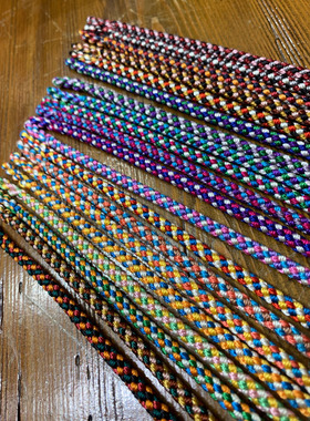 原创本命年龙麟平安情侣五彩手链