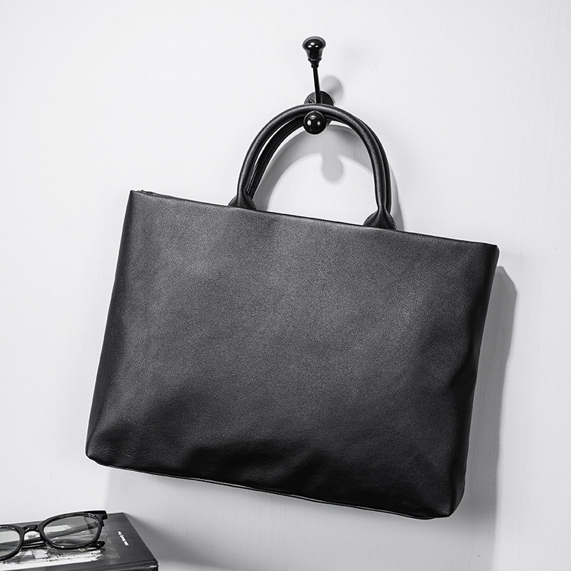 Light business men's handbag commuter document computer bag