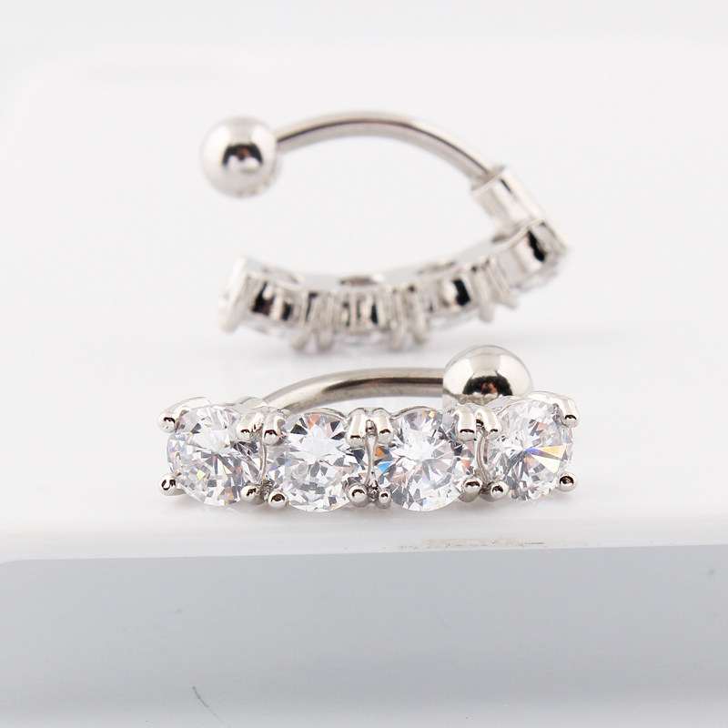 倒钩脐环倒带肚脐钉倒挂肚脐扣不过敏医用粗针防过敏人体穿刺饰品,淘宝优惠券,粉丝福利购,淘宝优惠卷