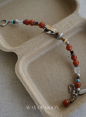 WAYOFMOON樱桃玛瑙小众手链