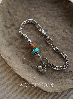 WAYOFMOON小猫手链女轻奢