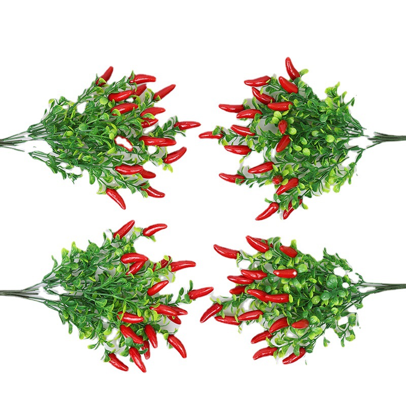 冬青仿真花吉祥果富贵果辣椒果树家居装饰塑料花植物摆饰拍摄道具,淘宝优惠券,粉丝福利购,淘宝优惠卷