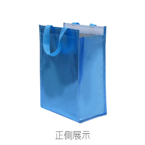 鸡头米芡实粽子汤圆保鲜袋防水铝箔珍珠棉加厚便当包冷藏手提袋 - 图2