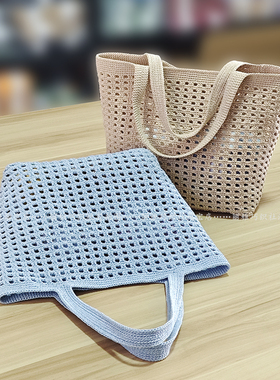 蓝屿镂空包钩针编织手工diy材料