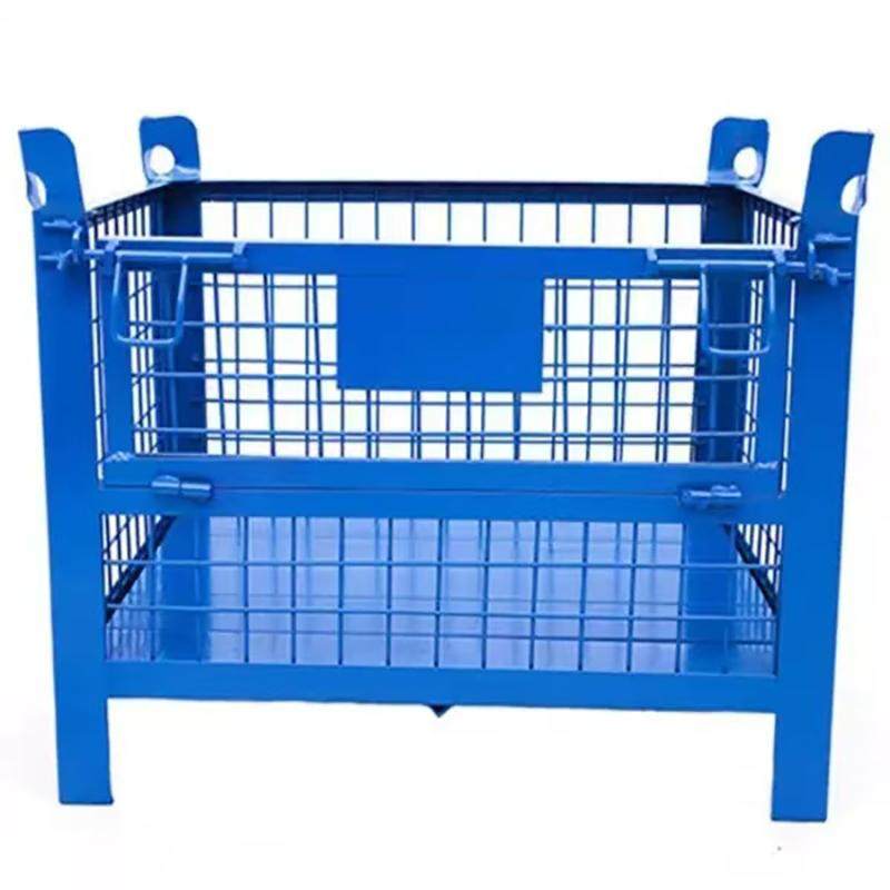 大铁框重型铁板箱周转箱毛坯箱金属仓储笼铁皮屑堆垛箱网格框铁笼,淘宝优惠券,粉丝福利购,淘宝优惠卷