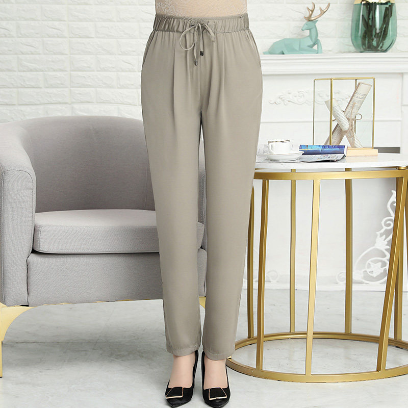 福太太中老年女装洋气妈妈裤长裤 福太太中老年女装