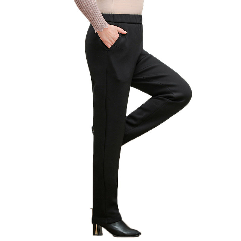 福太太中老年女装妈妈裤大码弹力裤 福太太中老年女装