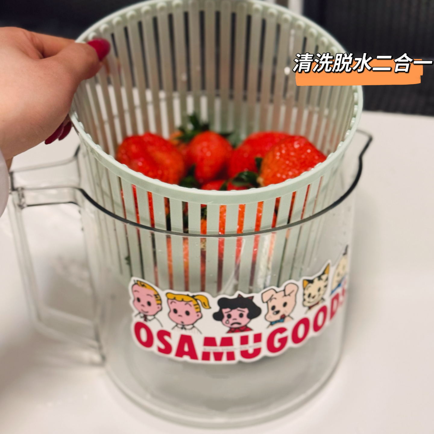 蔬菜脱水器沙拉手动甩干机备菜神器洗菜盆沥水篮厨房家居好物新款,淘宝优惠券,粉丝福利购,淘宝优惠卷