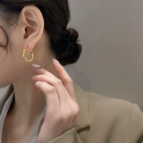 Дизайнерские клипсы, летние серьги, Гонконг, без проколов ушей, легкий роскошный стиль