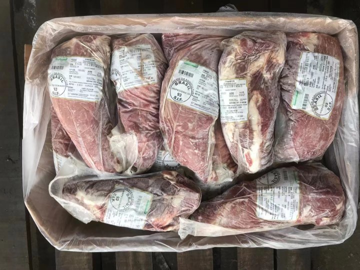 50斤装巴西新鲜纯瘦嫩肩辣椒条牛肉 冷冻里脊肉牛排肉 烧烤火锅 - 图0