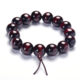 15mm imitation small leaf rosewood column bracelet, prayer beads bracelet, rosary wood bracelet wholesale
