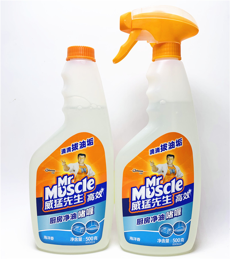 威猛先生高效厨房净油啫喱500ml油烟机多效清洁剂清洗污垢净海洋 - 图1