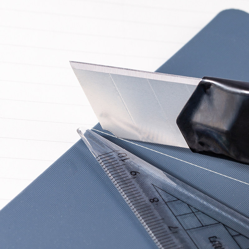 得力2011合金钢大号SK5美工刀片8刀头壁纸刀裁纸刀10片/盒0.5mm厚,淘宝优惠券,粉丝福利购,淘宝优惠卷