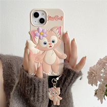 Japan-ROK cartoon cute application iphone15pro Apple 14promax mobile phone shell 15 new 13 12 anti-fall