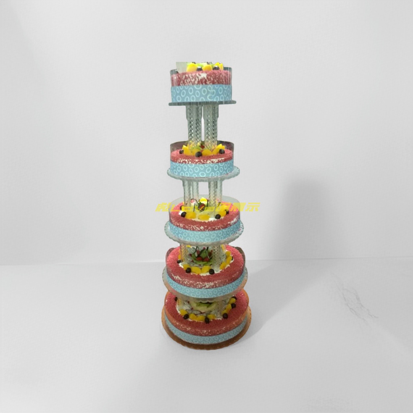 2026新款透明亚克力蛋糕架3-12层展示架 桌面展架 有机玻璃展示台,淘宝优惠券,粉丝福利购,淘宝优惠卷