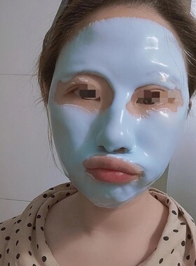 雯雯绿茶软膜粉补水弹力