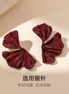 耳环高级感轻奢小众气质