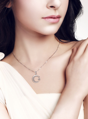 吊坠星星轻奢小众日韩学生项链