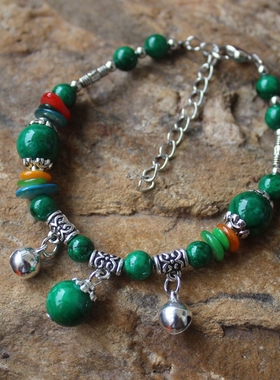 云南特色铃铛手串手工手工饰品女