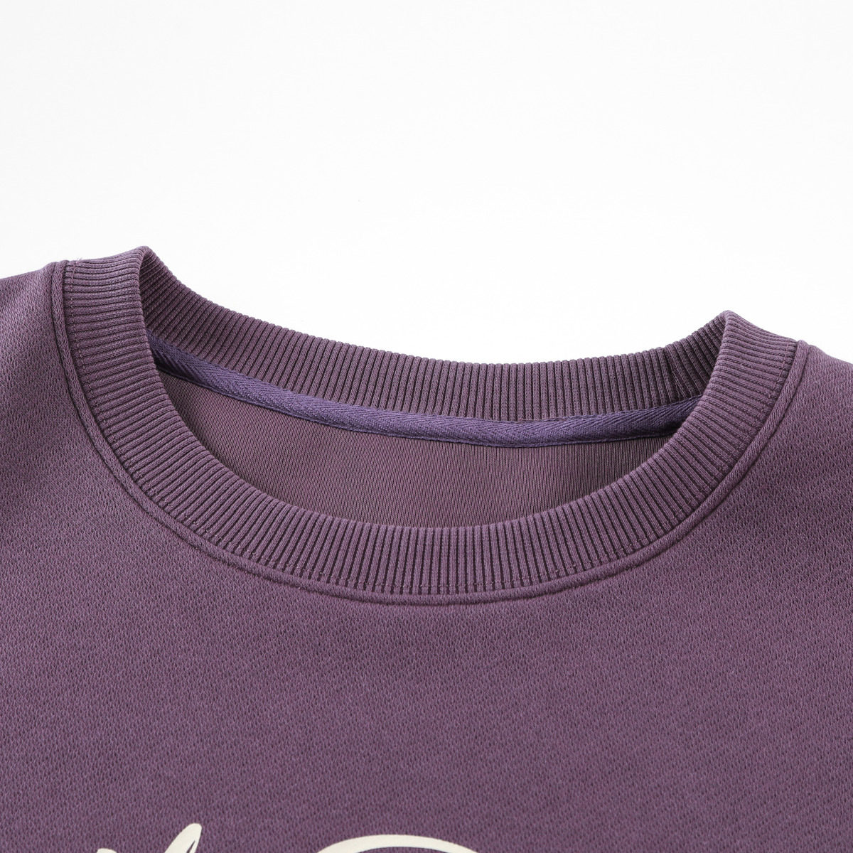 LAGOGO卡通减龄宽松紫色针织卫衣女拉谷谷2025秋冬新款好看上衣,淘宝优惠券,粉丝福利购,淘宝优惠卷