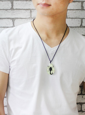 树脂昆虫男女创意项链个性礼品